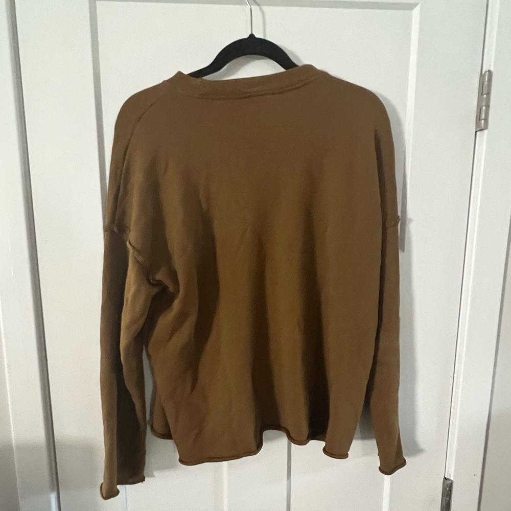 Eileen fisher terry sweatshirt pullover